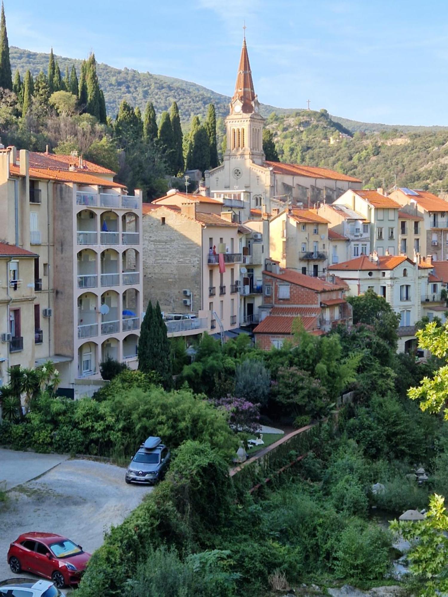 Appartement Amelie Les Bains Au Pied Des Thermes Dış mekan fotoğraf